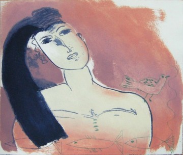 Haar mooi wit gelaat