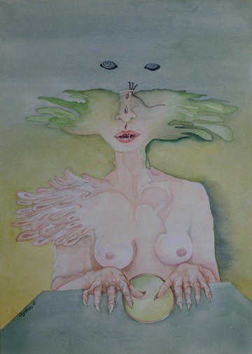 Katrien caymax   heks aquarel