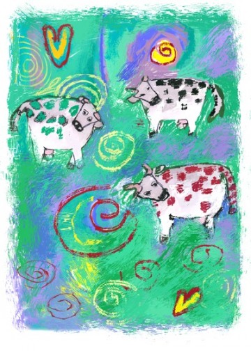 Les vaches de mathis