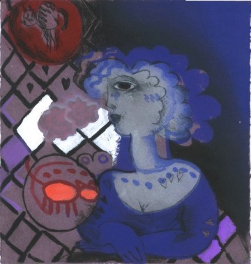 ruitenvrouw - Katrien Caymax