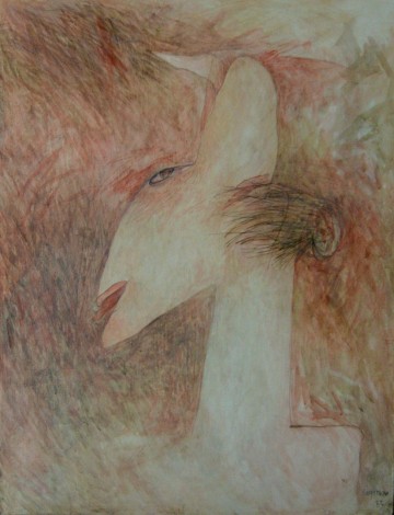 Vluchtig portret met bult   katrien caymax