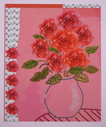 Zeven rozen   boeket camelias